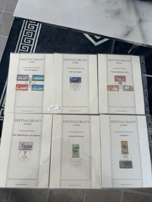 Briefmarken Komplett Jahrgang 1978 Ersttagsblatt von Sammler Neu!