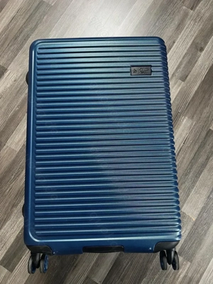PENGUIN Hartschalenkoffer groß blau 73cm Trolley