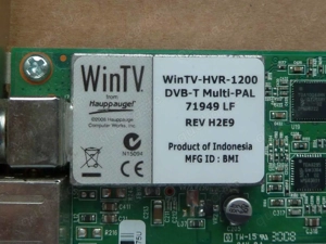 Hauppauge WinTV HVR-1200 PCIe TV-Tunerkarte DVB-T + analog. Bild 4