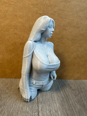 Frau   Sammlerbüste   Deko   detailreich gefertigt Bild 2