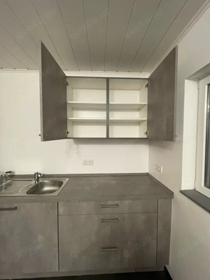 Moderne Einbauküche L-Form grau mit oder ohne Kühlschrank Bild 5