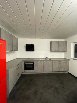 Moderne Einbauküche L-Form grau mit oder ohne Kühlschrank Bild 2