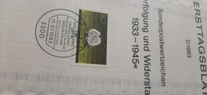 Ersttags Blätter Briefmarken 52 Blätter 100 Marken -Unbenutzt Bild 3