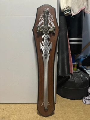 Deko-Schwert mit Wandtafel   Fantasy   Gothic Stil