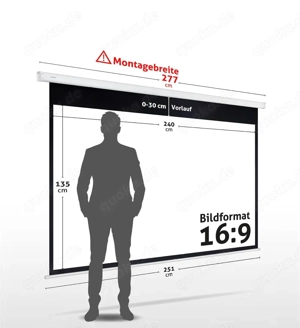 ESMART Economy EXM Motor Leinwand