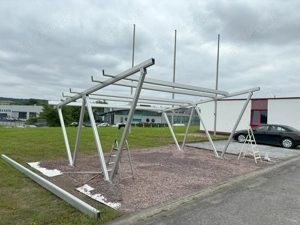 Solar Carport aus der Austellung 3x5 für 15 Module