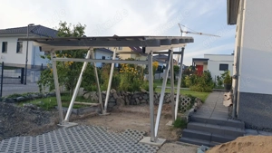 SOLAR Carport mit 9 Module AKTION