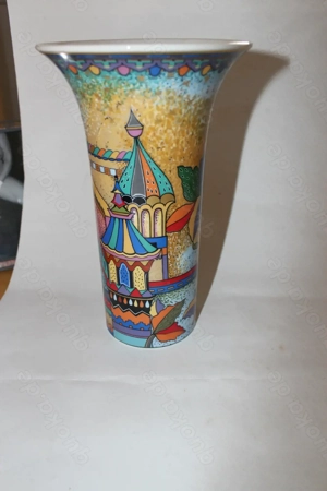 AK Kaiser Vase Oriental Design 23cm Hoch