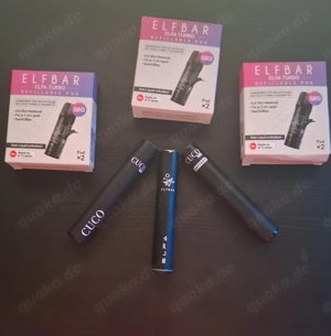 ELFA Elfbar Akkus + Leer Coils