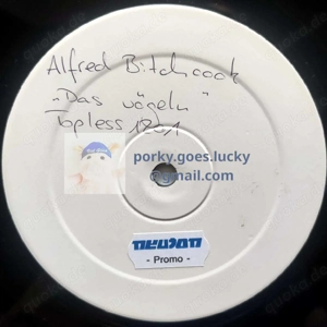 Alfred Bitchcock   Das Vögeln 2006 White Label 12" Vinyl Techno