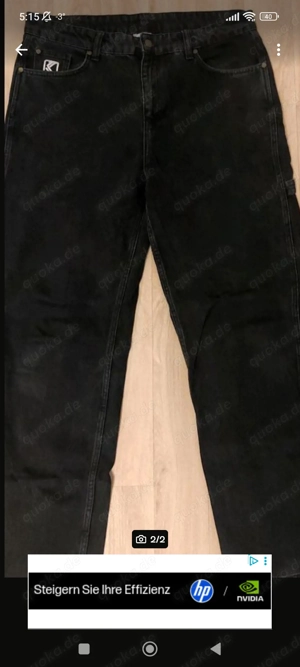 Karl Kani Baggy Jeans schwarz - Vintage Style