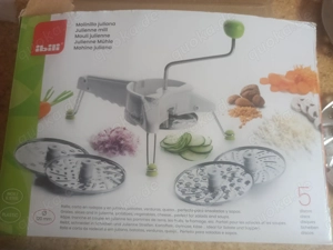 Gemüseschneider Reibe Gemüsehobel Julienne Moulinette Hobel OVP