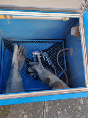 Wegen Werkstatt Aufgabe, biete ich ein Güde Sandstrahlgerät