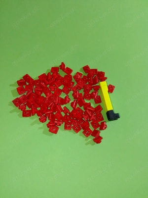 Playmobil 100 rote Stecker 