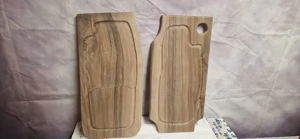  Holz Servierplatte, mit leinöl versiegelt, aus nussholz.. 