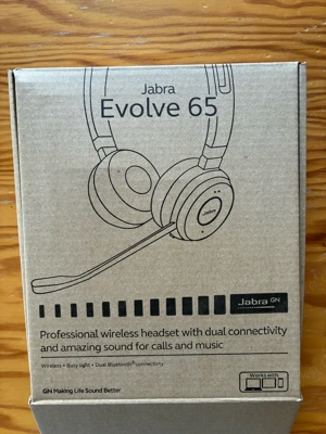 Headset Jaba Evolve 65 Wireless- kaum gebraucht