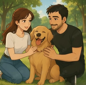 Liebevolle Familie sucht einen Welpen