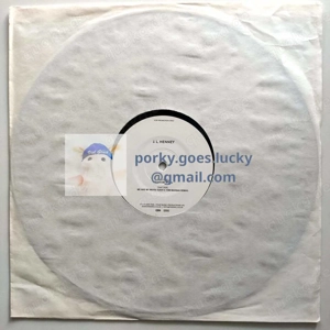 J. L. Henney   Me And My Moog 2005 Promo 12" Vinyl Tech House