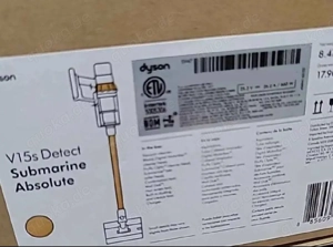 Dyson V15s erkennt U-Boote und absolutes Nass...