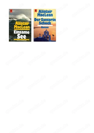 Sammlung 31 Bände (Konvolut) Alistair MacLean (u.a. Schwarze Hornisse; Satanskäfer) Bild 4