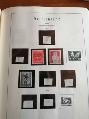 Briefmarkensammlung (BRD - BERLIN - DDR) Bild 3