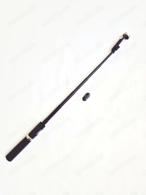 NEUER schwarzer Bluetooth Selfiestick mit stabilem Stand Fuß Bild 6
