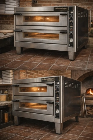    Prismafood Profi 66 Gastro Pizzaofen   400 V   voll funktionsfähig