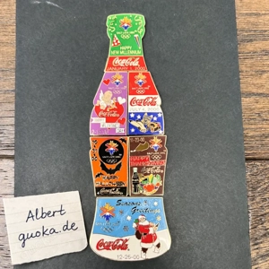 Pin Coca-Cola-Flasche Olympische Spiele Salt Lake City 2000 pins