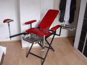 Gyn-Stuhl, mobil, neu, Untersuchungsstuhl, Gynäkologie
