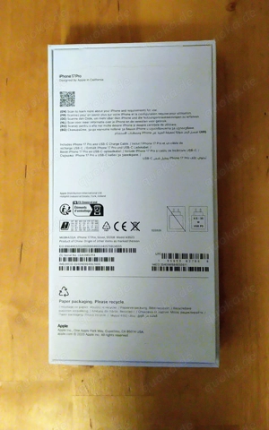 Nagelneues, unbenutztes Phone 17 Pro in Silber mit 512 GB Speicher 