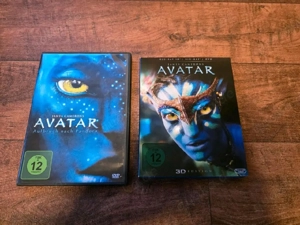 2 x Avatar Filme Teil 1 auf DVD und auf 3D Blu-ray