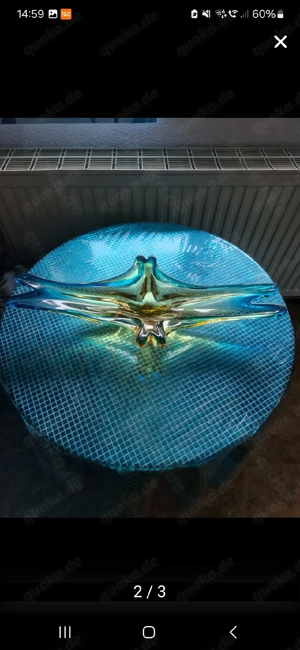 Murano Glas Obstschale