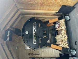 Merklinger 800 Holzbackofen   Outdoorküche 