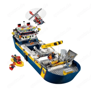 Meeresforschungsschiff Bausteine Set