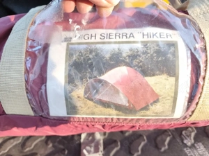 High Sierra Hiker Zelt Camping 