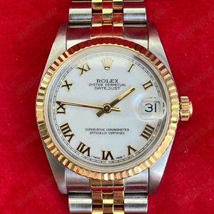 Absolut neuwertig ROLEX DATEJUST 26 mm Bicolor Zifferblatt