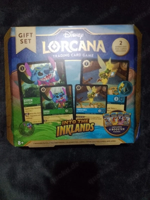 Disney Lorcana Into the Inklands Gift Set   Neu & OVP   ENGLISCH   Ravensburger TCG