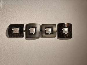 Schöne attraktive Wanddeko aus Metall