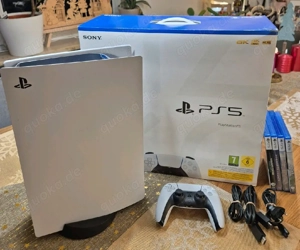 Sony Playstation 5 Disk spielkonsole PS5 mit controller un rechnung + garantie 