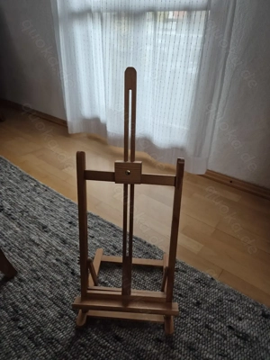 Staffelei Tischstaffelei aus Holz verstellbar 