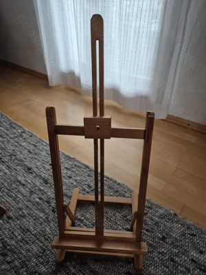 Staffelei Tischstaffelei aus Holz verstellbar 