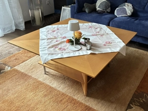 Couchtisch 103x103x45cm, exklusives Design