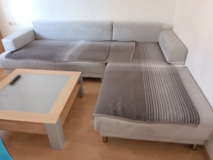  Designer Eckbettsofa mit Bettkasten