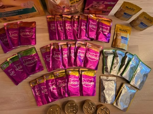 Komplettpaket Katzenfutter Trockenfutter Katzenstreu 