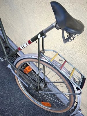 Fortuna 3-Gang Damenrad von 1968, 26 Zoll, alles original   verkehrssicher Bild 5