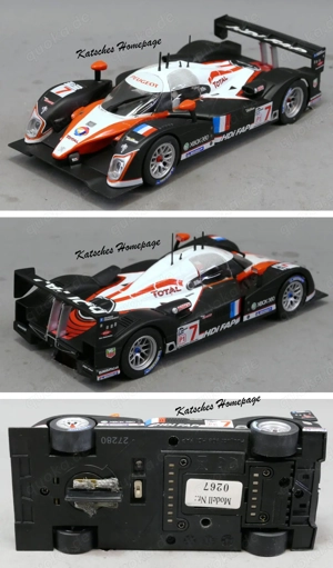 Peugot 908 Hdi FAP Spa Limited Edition Modell Nr.267 Carrera Evolution digital isiert mit Licht