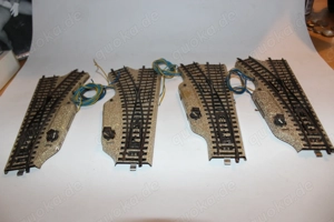4 Märklin Weichen M-Gleis