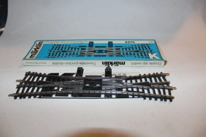 Märklin Doppelte Kreuzungsweiche 2275 K-Gleis unbespielt