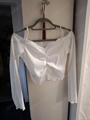 Langarmshirt, cropped