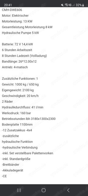 E Hoflader Radlader Bild 2